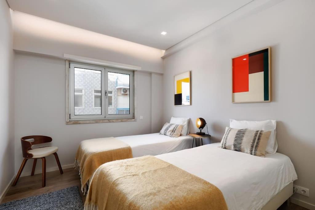 Lisbon Central Apartment With Balcony מראה חיצוני תמונה