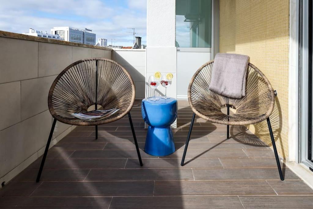 Lisbon Central Apartment With Balcony מראה חיצוני תמונה